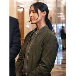 FBI S07 Dani Rhodes Green Leather Jacket